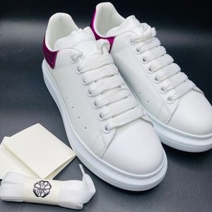 Alexander McQueen Women’s Oversized Leather Sneakers Size 9 AUTHENTIC